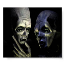 alien_OH! posters by linden alien_OH! posters