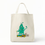 Alien on 2 Mars Rovers Canvas Bags