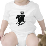 alien on rocking horse icon tshirts