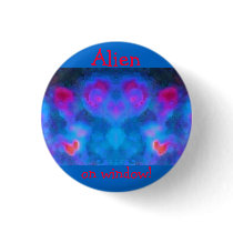 Alien on window! ~ Button