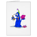 Alien opening presents cards
