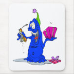 Alien opening presents mouse pads