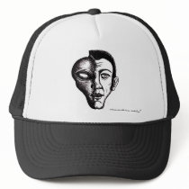 Alien or human? Funny hat