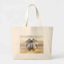 Alien Orb Canvas Bag