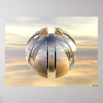 Alien Orb Poster