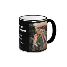Alien Orchid Invasion Clamped! Coffee Mugs
