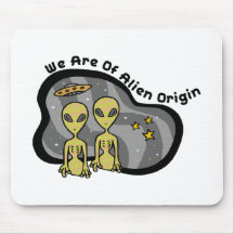 Alien Origin Mousepad