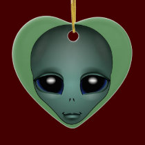 Alien Ornament Cute Alien Decorations Gifts ornaments