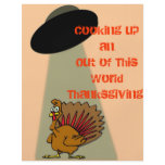 Alien Out of This World ThanksGiving! flyers