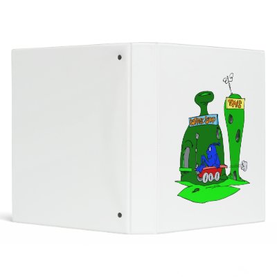 Alien out shopping on rover binders by alien_nation