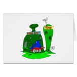 Alien out shopping on rover cards