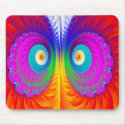 Alien Owl Mousepad