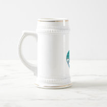 Alien Pair Beer Stein Mugs