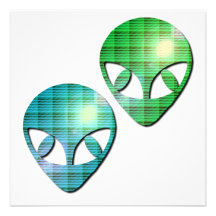 Alien Pair Invitation