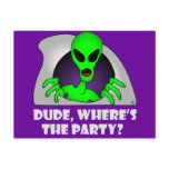 ALIEN PARTY-5 POST CARD
