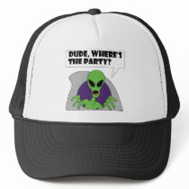 ALIEN party Trucker Hats