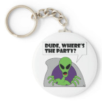 ALIEN party Key Chains