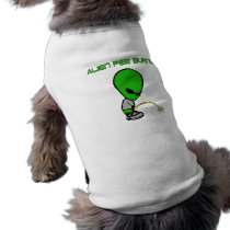 Alien Pee Burns pet clothing