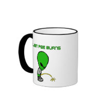Alien Pee Burns Mug