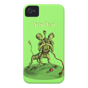 Alien Pet - Orkiedoodle iPhone 4 Covers