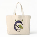 Alien Pirate Skull Bag