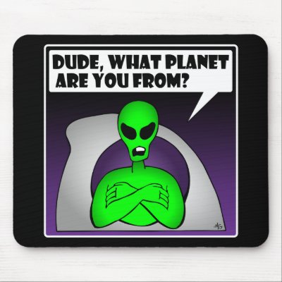 ALIEN PLANET-1 MOUSEPADS by GRACEVISIONS
