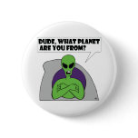 ALIEN planet Pinback Buttons