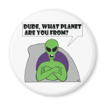 ALIEN planet Refrigerator Magnets