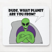ALIEN planet Mousepads