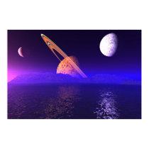 Alien Planetscape posters