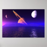 Alien Planetscape posters