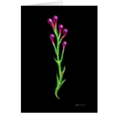 Alien Plant Life card by Omegaword