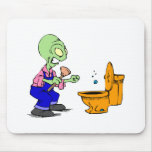 Alien Plumber Mousepads