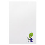 Alien Plumber Stationery Paper
