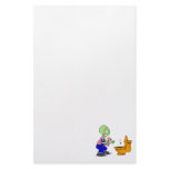 Alien Plumber Stationery Paper