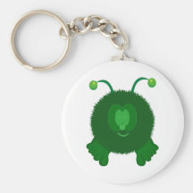 Alien Pom Pom Pal Keychain