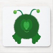 Alien Pom Pom Pal Mousepad