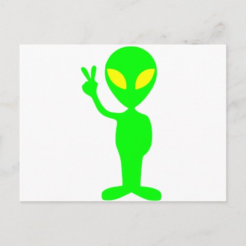 Alien zazzle_postcard