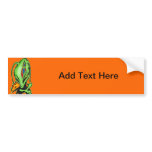 Alien Princess Bumper Stickers