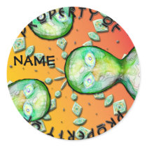 aLiEn PROPERTY STICKERS! by BitsOfWhimsy aLiEn PROPERTY STICKERS!