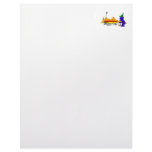 Alien pumping tire by hand customized letterhead