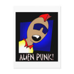 ALIEN PUNK POST CARDS