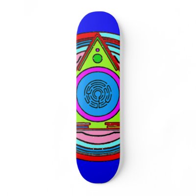 Alien Puzzle Skate Deck by william_zierfus2000