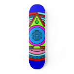 Alien Puzzle Skate Deck