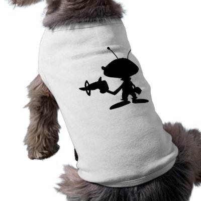 Alien Raygun Pet Shirt by LabelMeHappy