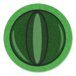 Alien Reptile Eye Sticker
