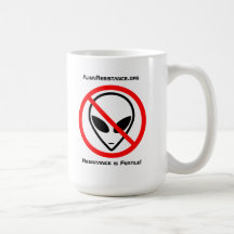 Alien Resistance Cup w/ Options Mugs