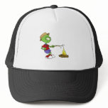 Alien roasting marshmallows hats