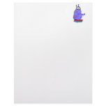 Alien Rollerblading Customized Letterhead