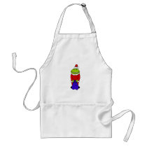 Alien Santa Apron